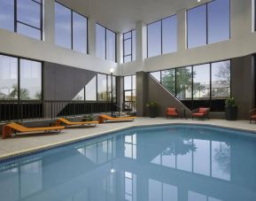 Refreshing indoor pool at Crowne Plaza Dallas Market Center.