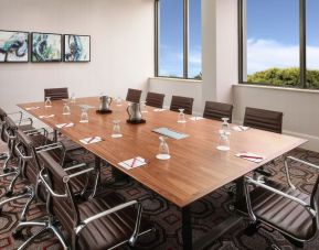 Meeting room at Crowne Plaza Dallas Market Center.