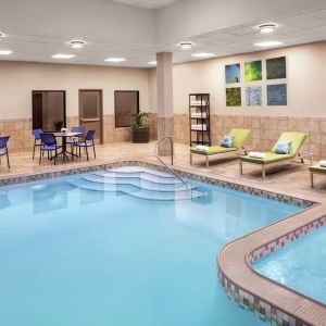 Refreshing indoor pool at Embassy Suites By Hilton Fort Worth Downtown.
