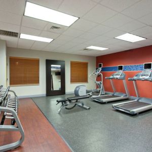 Fitness center available at Hampton Inn & Suites Clovis.