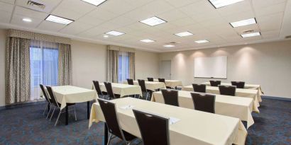 Meeting room at Hampton Inn & Suites Clovis.