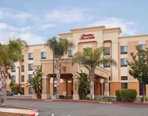 Hotel exterior at Hampton Inn & Suites Clovis.