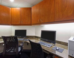 Business center available at Hampton Inn & Suites Clovis.