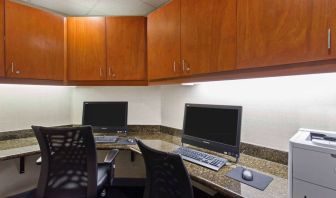 Business center available at Hampton Inn & Suites Clovis.