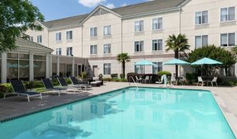 Refreshing outdoor pool at Hilton Garden Inn Sacramento/South Natomas.