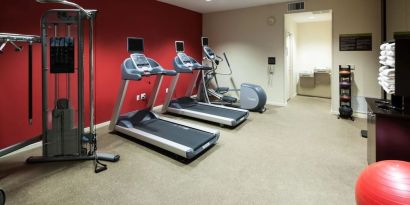 Fitness center available at Hilton Garden Inn Sacramento/South Natomas.