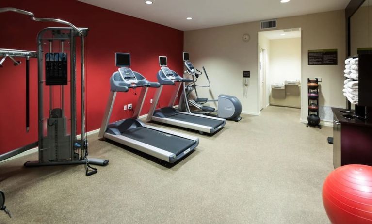 Fitness center available at Hilton Garden Inn Sacramento/South Natomas.