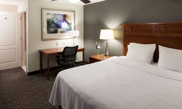 Day use room with work desk at Homewood Suites Agoura Hills.
