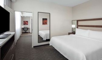 Day use room with work desk at Homewood Suites By Hilton Nashville.