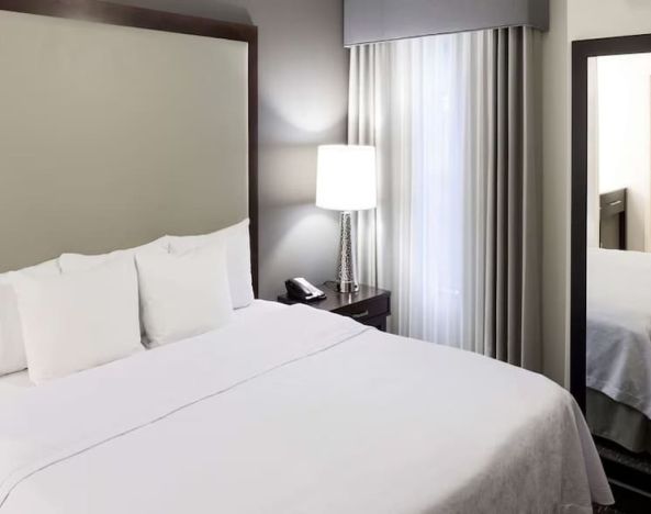 Day use room with natural light at Homewood Suites By Hilton San Jose Airport-Silicon Valley.
