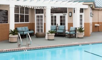 Refreshing outdoor pool at Homewood Suites By Hilton San Jose Airport-Silicon Valley.