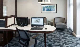 Business center available at Homewood Suites By Hilton San Jose Airport-Silicon Valley.