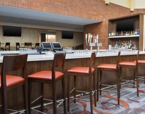 Hotel bar at Hyatt Regency Princeton.