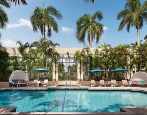 Refreshing outdoor pool at Marriott Boca Raton.