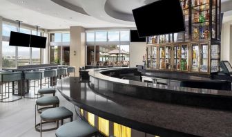 Hotel bar at Marriott Del Mar.