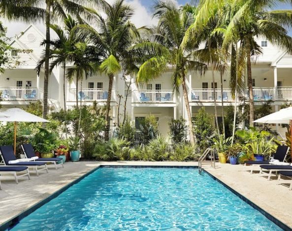 Outdoor pool at Parrot Key Hotel & Villas.