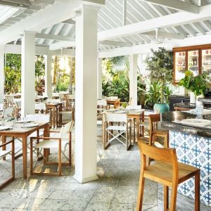 Hotel bar at Parrot Key Hotel & Villas.