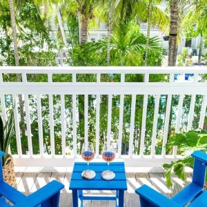 Day rooms with balcony at Parrot Key Hotel & Villas.