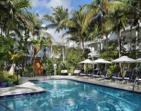 Stunning outdoor pool at Parrot Key Hotel & Villas.