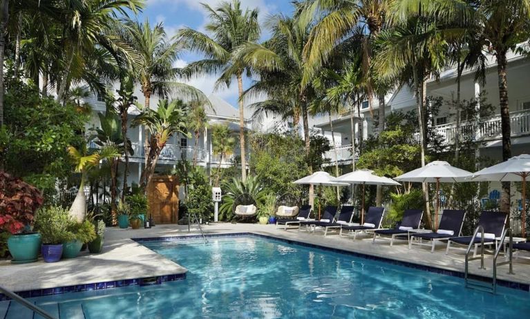 Stunning outdoor pool at Parrot Key Hotel & Villas.