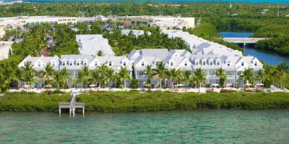 Gorgeous hotel on the ocean at Parrot Key Hotel & Villas.