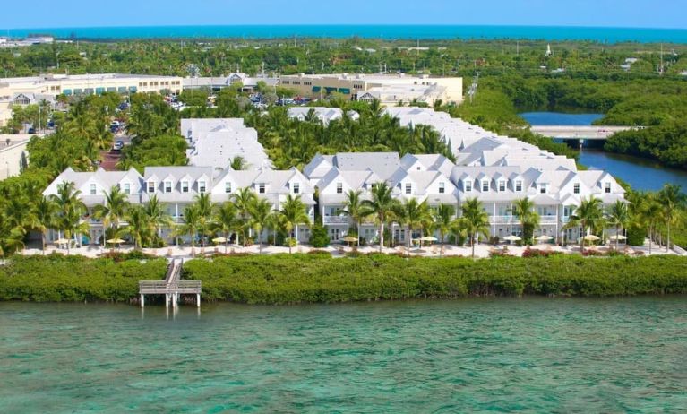 Gorgeous hotel on the ocean at Parrot Key Hotel & Villas.