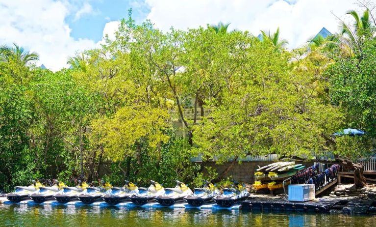 Watersports and kayaking at Parrot Key Hotel & Villas.