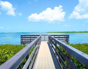 Pier walk at Parrot Key Hotel & Villas.