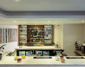 On-site bar at The Wellington by Blue Orchid Hotel (FKA The Rochester).