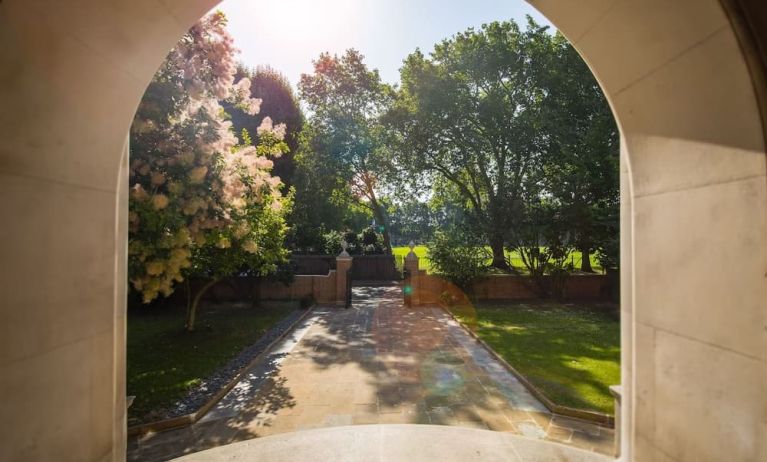 Beautiful garden at The Wellington by Blue Orchid Hotel (FKA The Rochester).