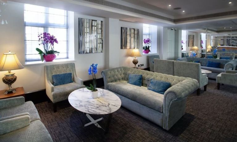 Comfortable lobby lounge at The Wellington by Blue Orchid Hotel (FKA The Rochester).