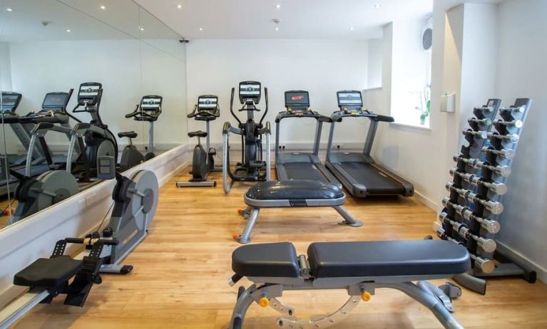 Fully equipped fitness center at The Wellington by Blue Orchid Hotel (FKA The Rochester).