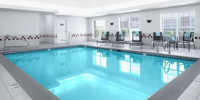 Refreshing indoor pool at Residence Inn By Marriott Provo.