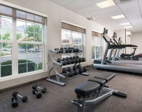 Fitness center available at Residence Inn By Marriott Provo.