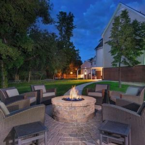 Firepit at Residence Inn By Marriott Provo.