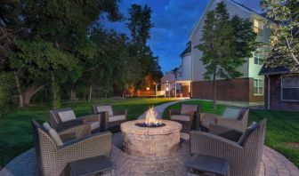 Firepit at Residence Inn By Marriott Provo.