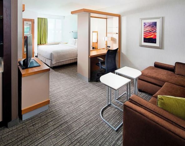 Day use room with living area at Springhill Suites Carle Place.
