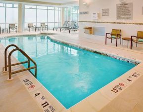 Refreshing indoor pool at Springhill Suites Carle Place.