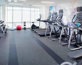 Fitness center available at Springhill Suites Carle Place.