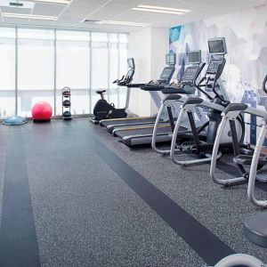 Fitness center available at Springhill Suites Carle Place.