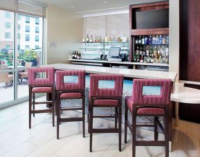 Hotel bar at Springhill Suites Carle Place.