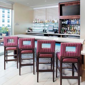 Hotel bar at Springhill Suites Carle Place.