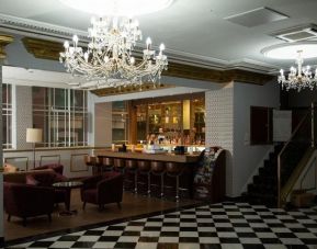 Bar lounge at The Ladbrooke Hotel.