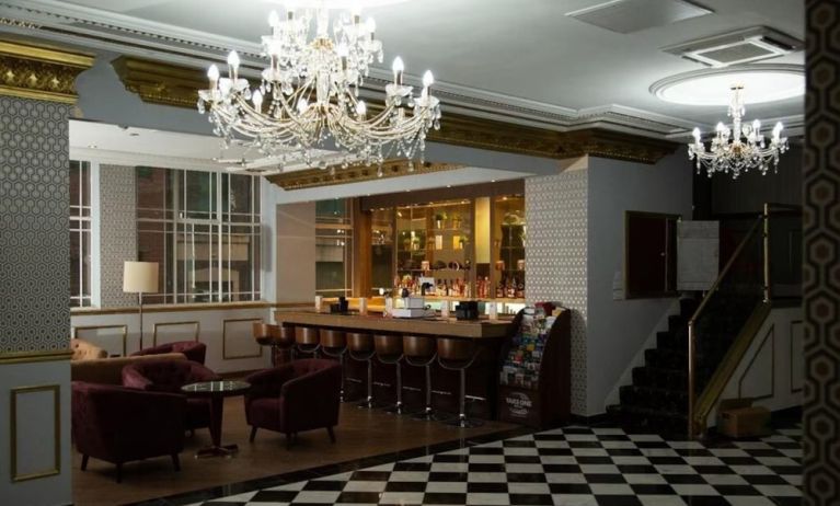 Bar lounge at The Ladbrooke Hotel.