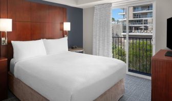 Day use room with balcony at Residence Inn By Marriott San Diego Downtown.