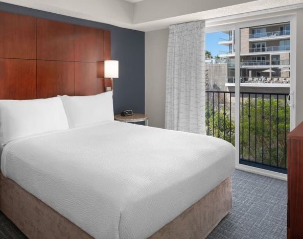 Day use room with balcony at Residence Inn By Marriott San Diego Downtown.