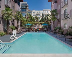 Refreshing outdoor pool at Residence Inn By Marriott San Diego Downtown.