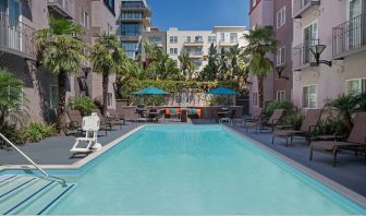 Refreshing outdoor pool at Residence Inn By Marriott San Diego Downtown.