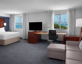 Day use room with living area at Residence Inn By Marriott San Diego Downtown.