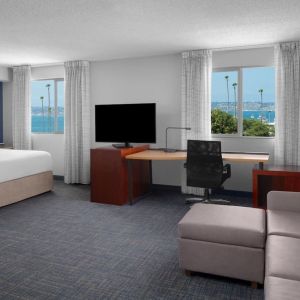 Day use room with living area at Residence Inn By Marriott San Diego Downtown.